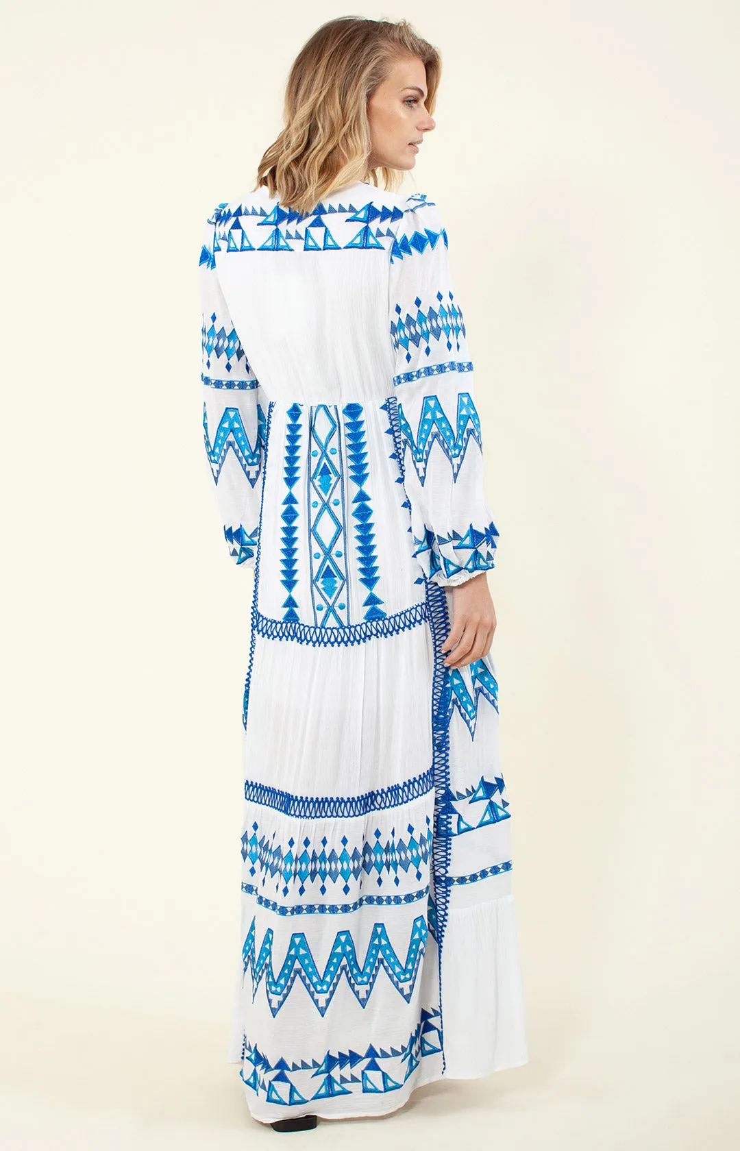 Fallin Embroidered Maxi Dress sold by Hale Bob product image thumbnail 2