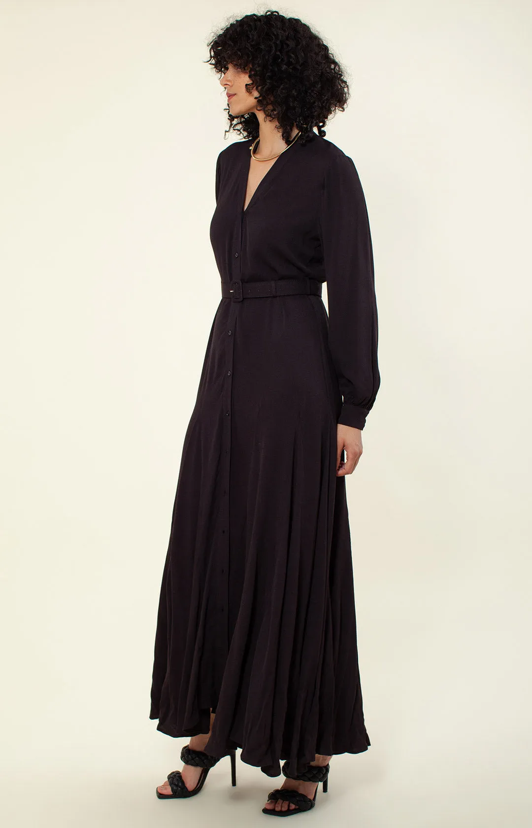Marlena Solid Maxi Dress sold by Hale Bob product image thumbnail 3