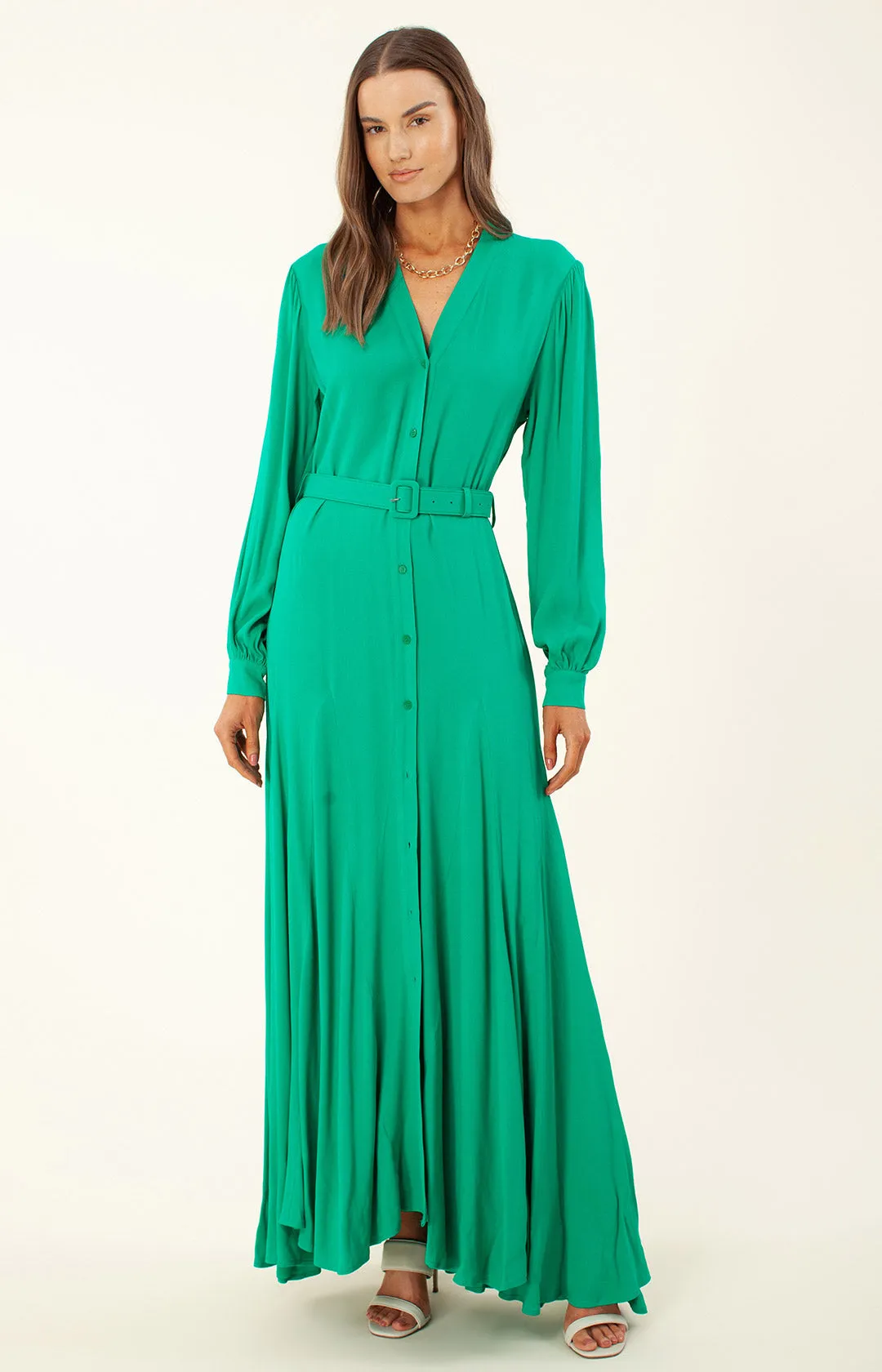 Marlena Solid Maxi Dress sold by Hale Bob product image thumbnail 4