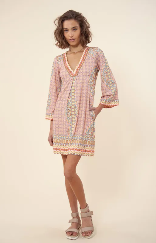 Nicolette Jersey Dress Beaded sold by Hale Bob