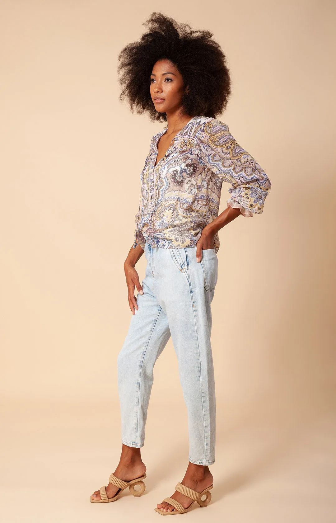 Amity Georgette Top sold by Hale Bob product image thumbnail 4