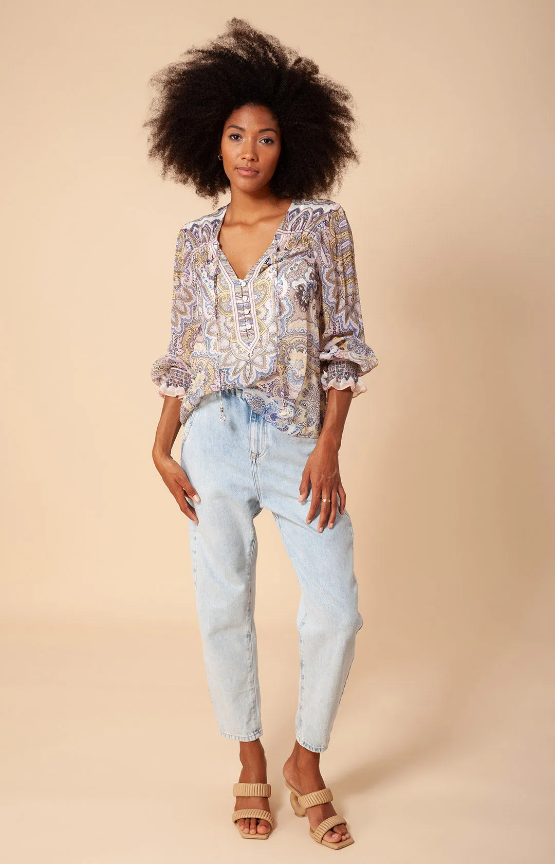 Amity Georgette Top sold by Hale Bob product image thumbnail 3