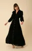 Heloise Solid Velvet Burnout Maxi Dress sold by Hale Bob