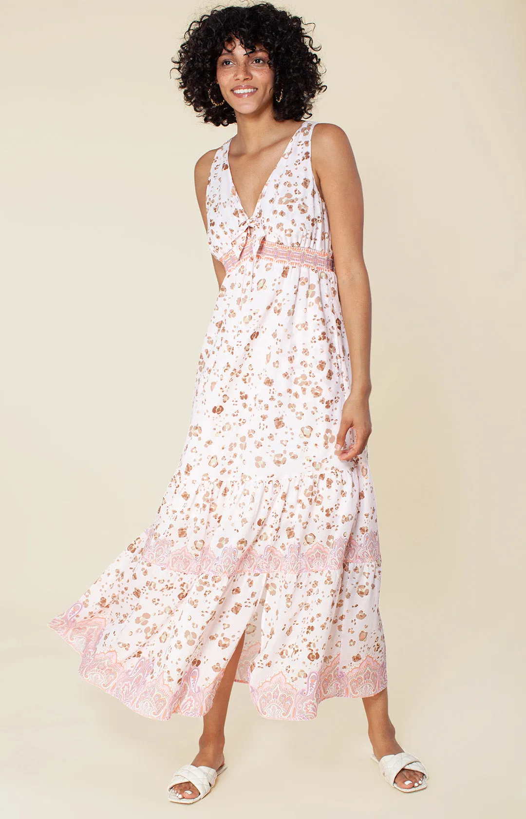 Gizela Smocked Dress sold by Hale Bob product image thumbnail 2