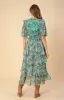 Natasha Tiered Chiffon Dress sold by Hale Bob