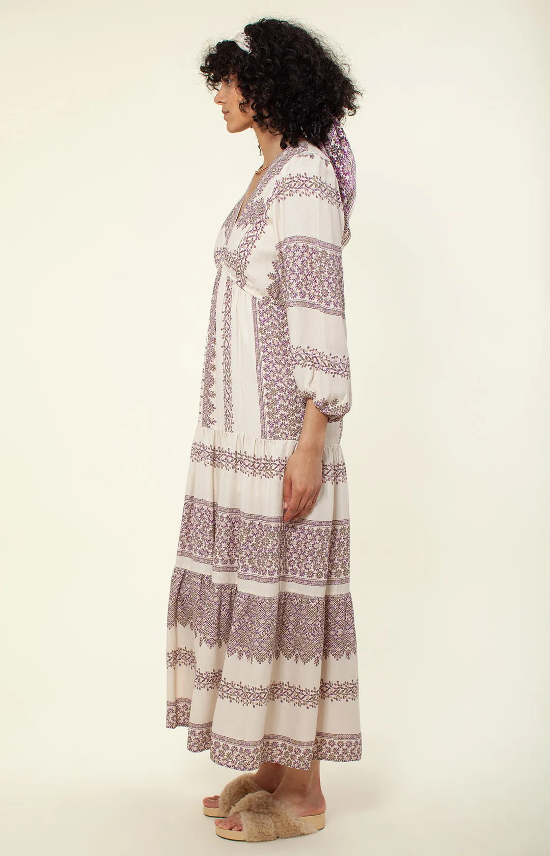 Gina Tiered Maxi Dress sold by Hale Bob product image thumbnail 3