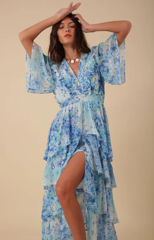 Freya Tiered Dress sold by Hale Bob