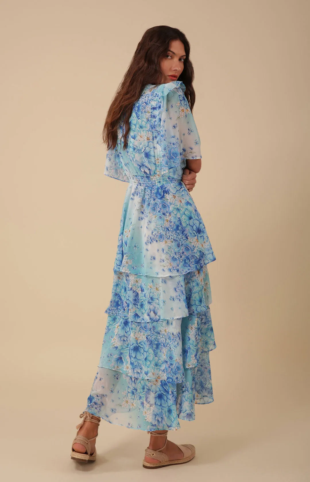 Freya Tiered Dress sold by Hale Bob product image thumbnail 3