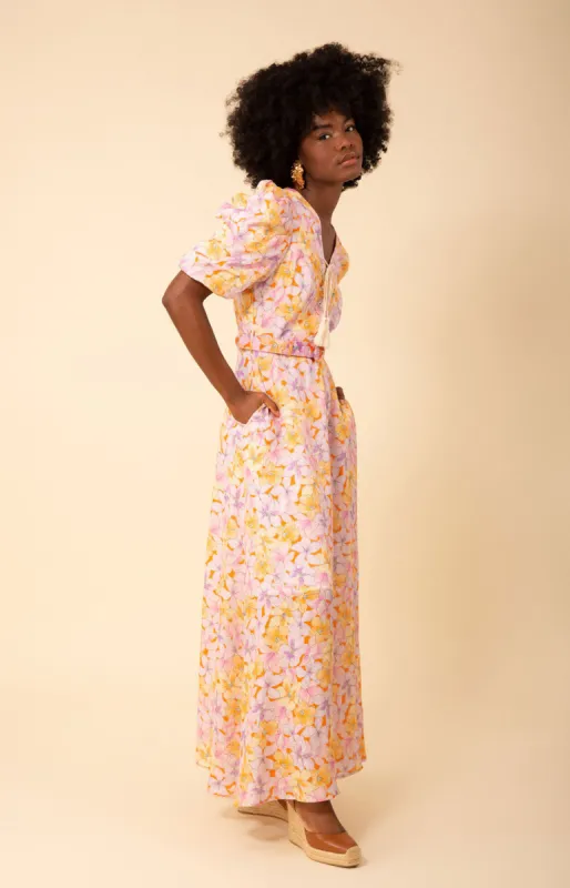 Arabella Linen Midi Dress sold by Hale Bob