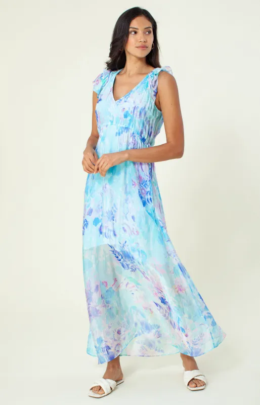 Aruba Silk Maxi Dress sold by Hale Bob