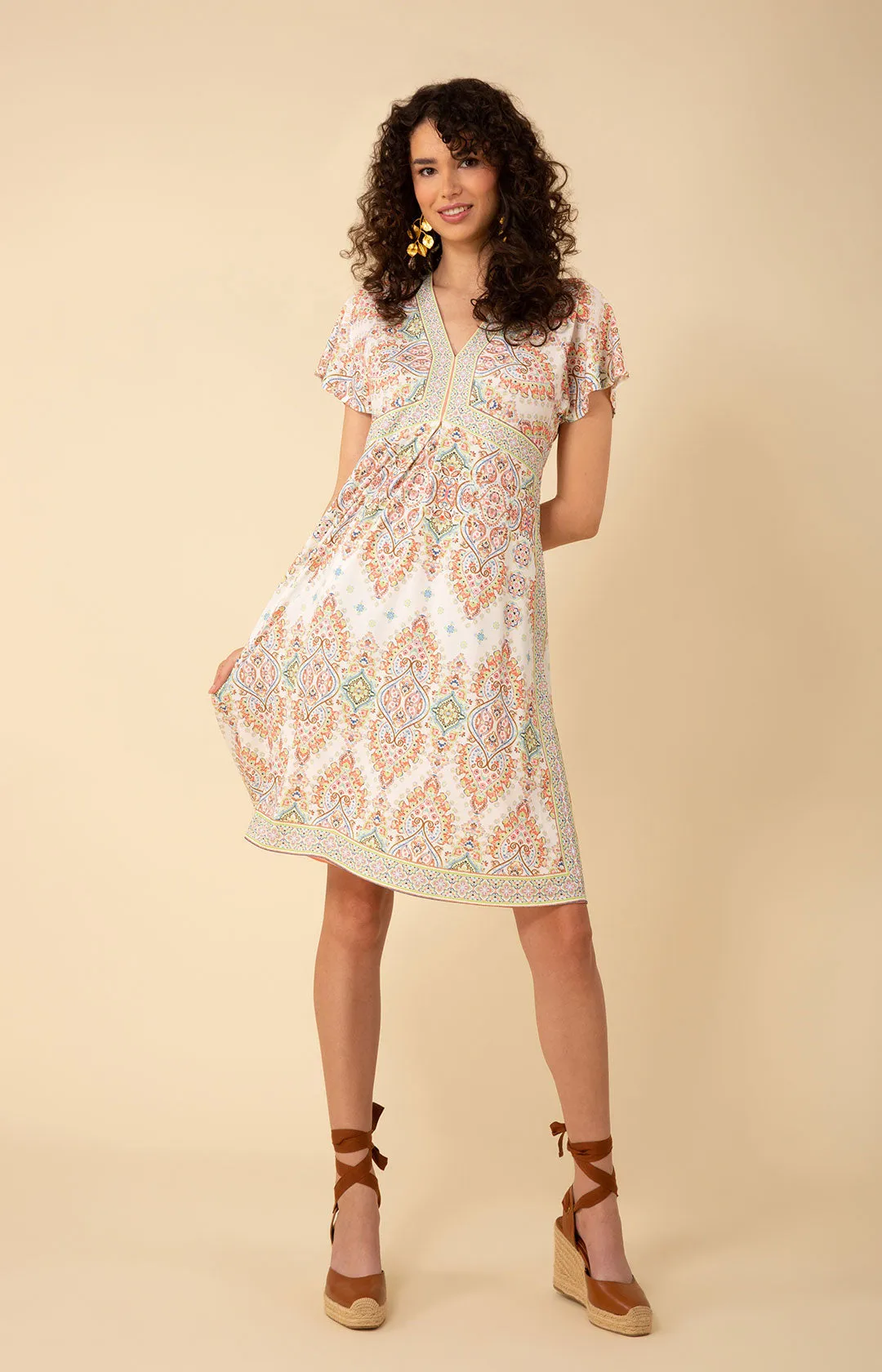 Elise Jersey Midi Dress sold by Hale Bob product image thumbnail 5