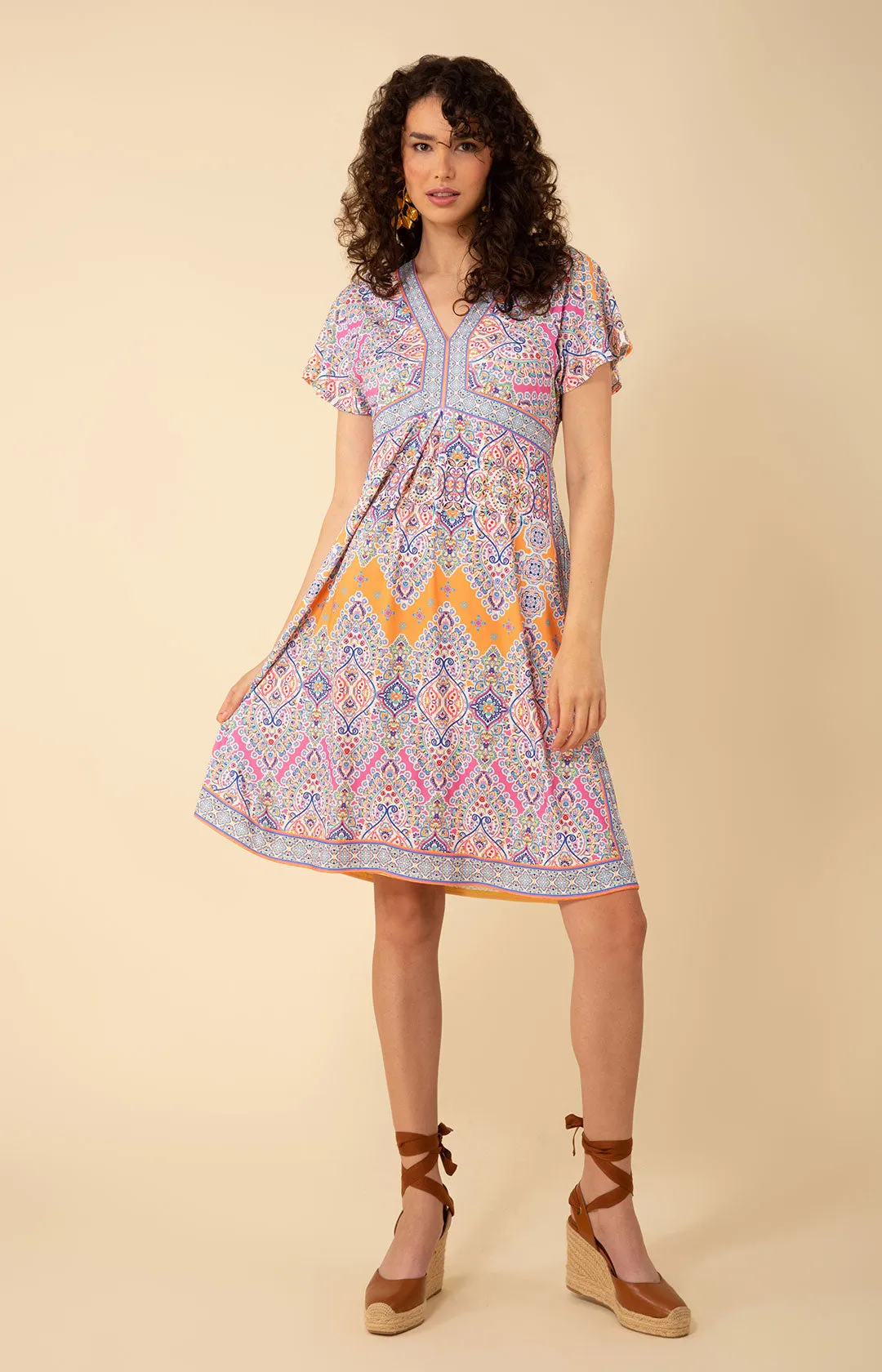 Elise Jersey Midi Dress sold by Hale Bob product image thumbnail 4