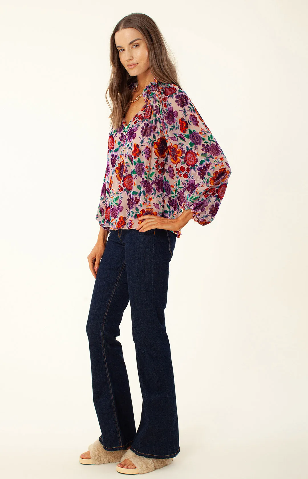 Stevie Silk Top sold by Hale Bob product image thumbnail 3