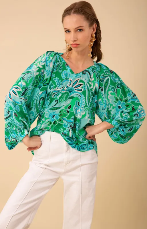 Josie Silk Top sold by Hale Bob