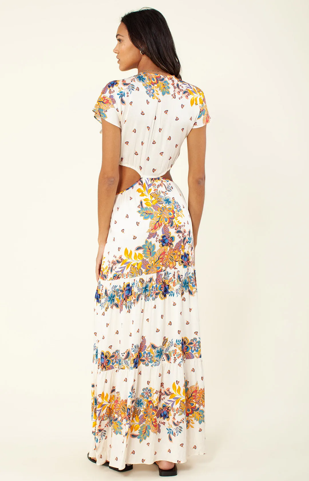 Effie Cut Out Maxi Dress sold by Hale Bob product image thumbnail 5