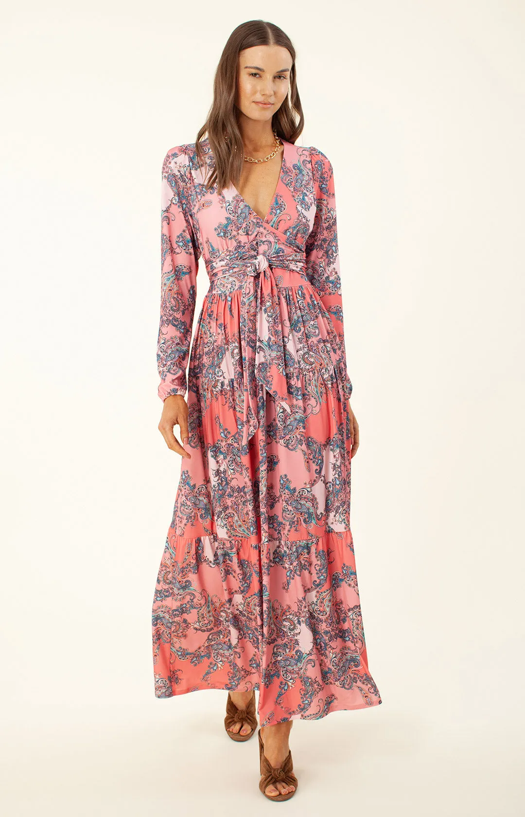 Naomi Jersey Maxi Dress sold by Hale Bob product image thumbnail 4