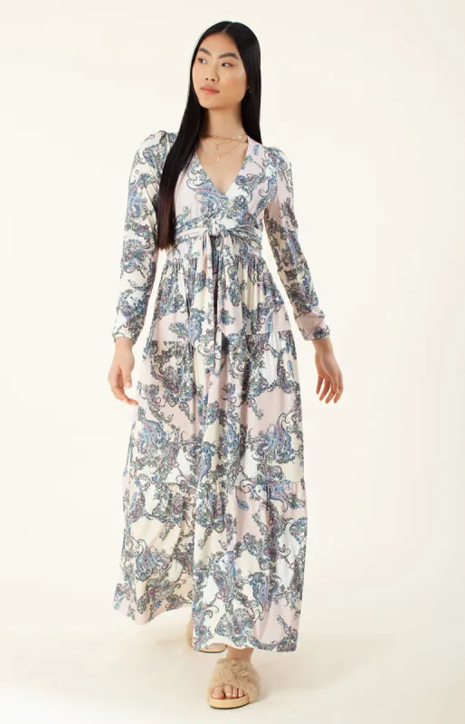 Naomi Jersey Maxi Dress sold by Hale Bob
