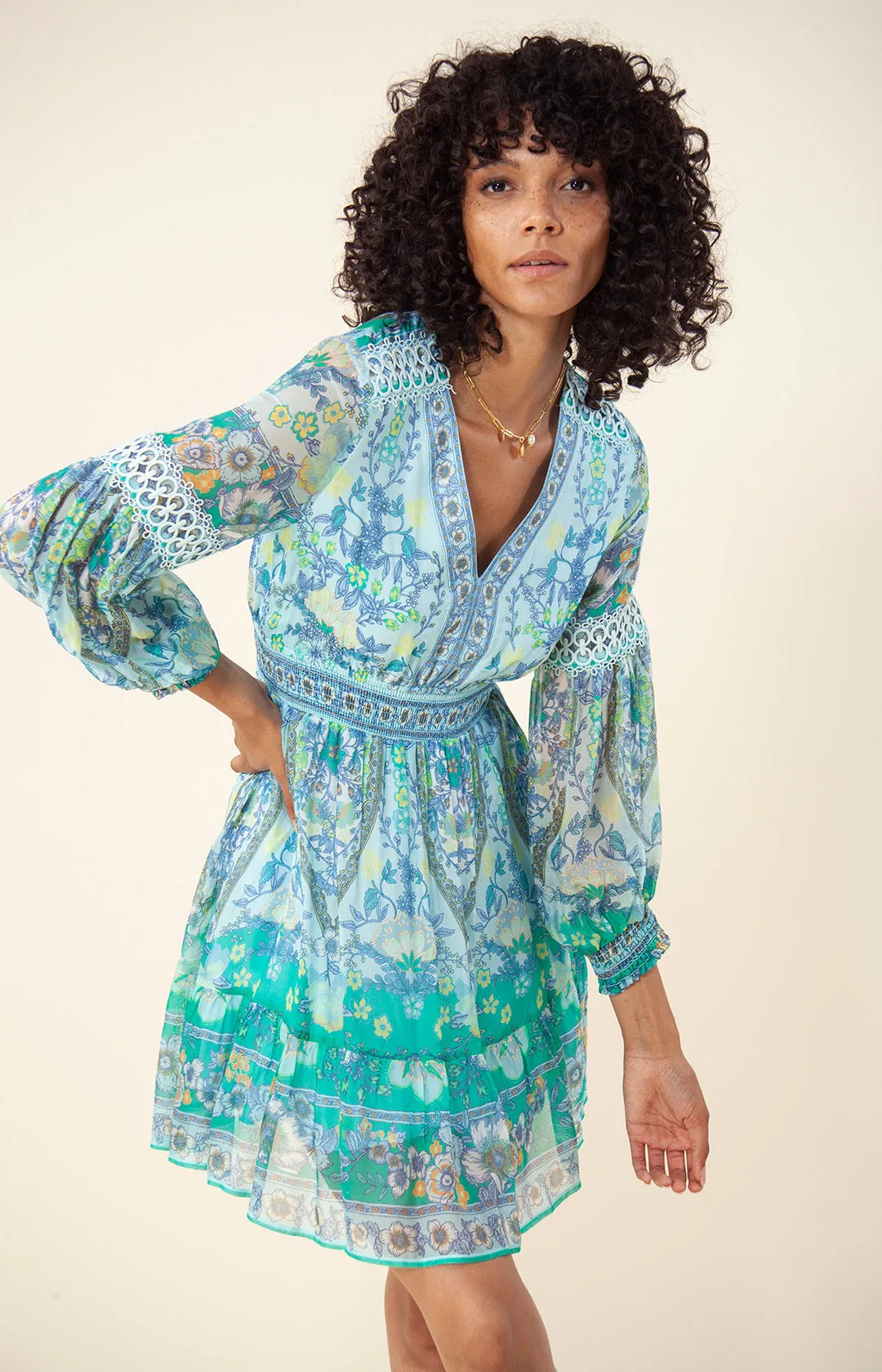 Edlynn Chiffon Dress sold by Hale Bob