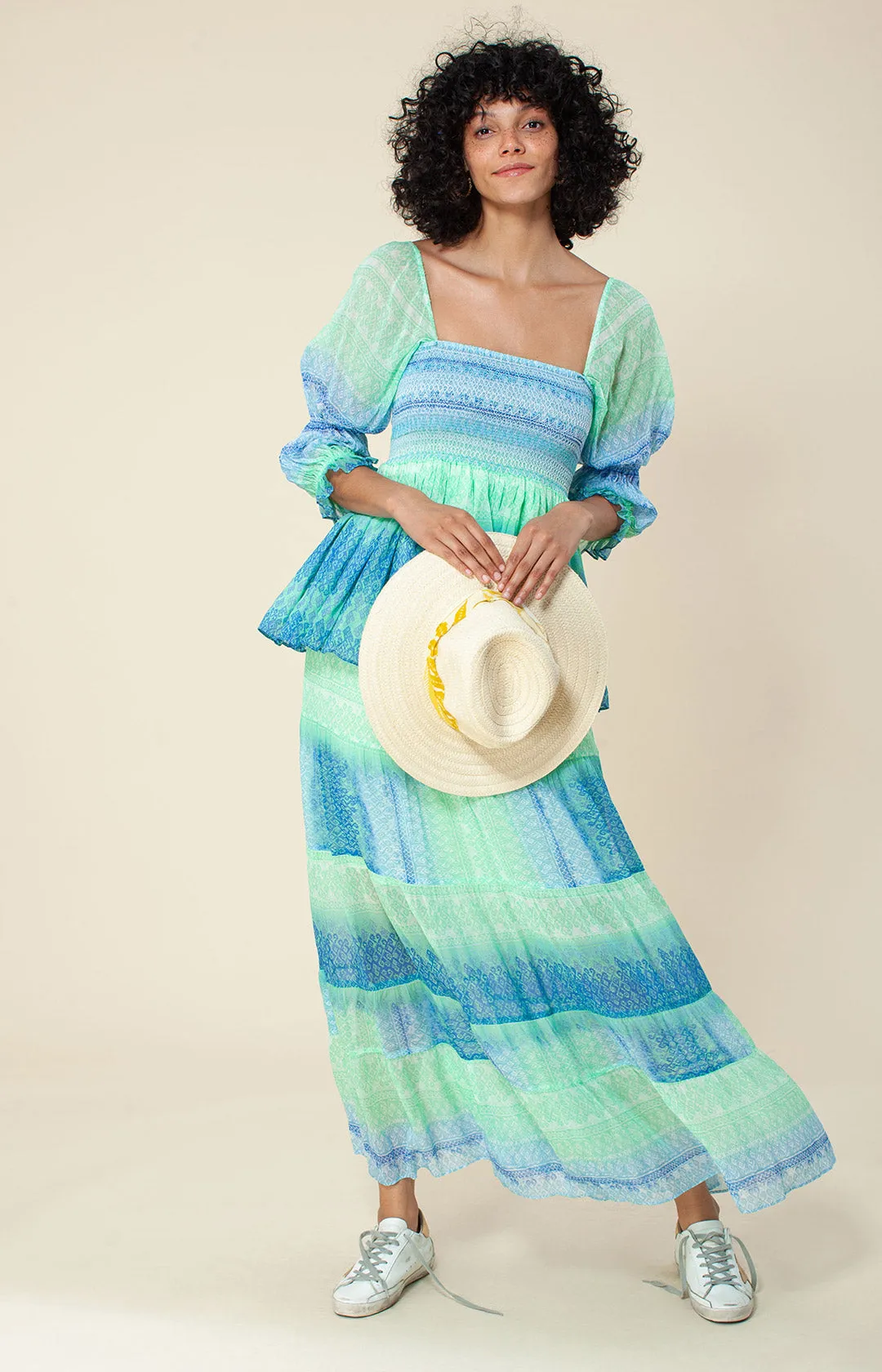 Brittany Smocked Top sold by Hale Bob product image thumbnail 2