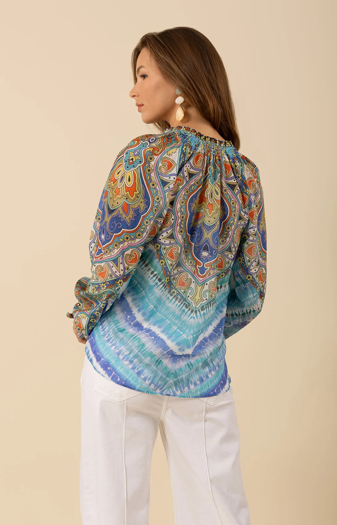 Sadie Voile Top sold by Hale Bob product image thumbnail 2