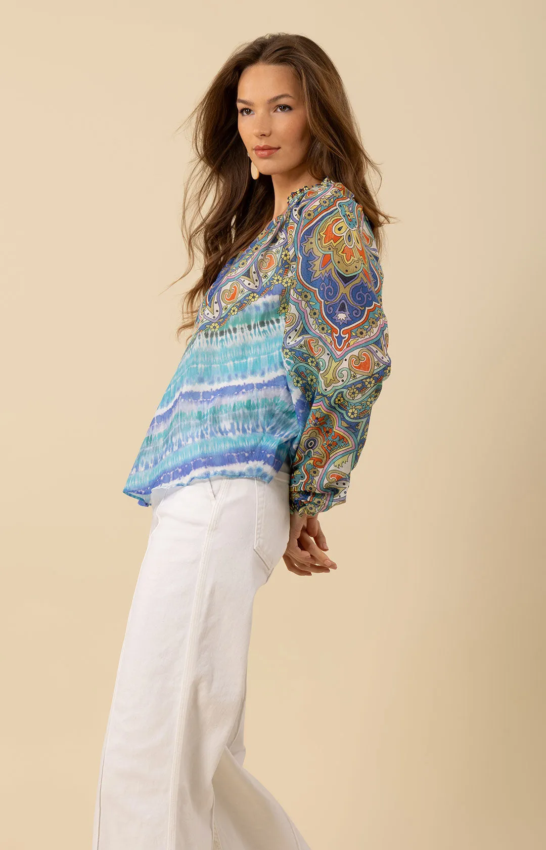 Sadie Voile Top sold by Hale Bob product image thumbnail 4