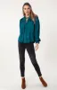 Nora Lace Up Top sold by Hale Bob
