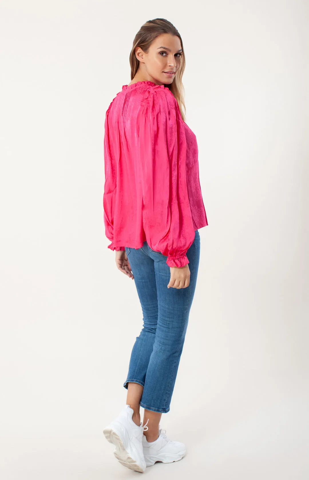 Nora Lace Up Top sold by Hale Bob product image thumbnail 2