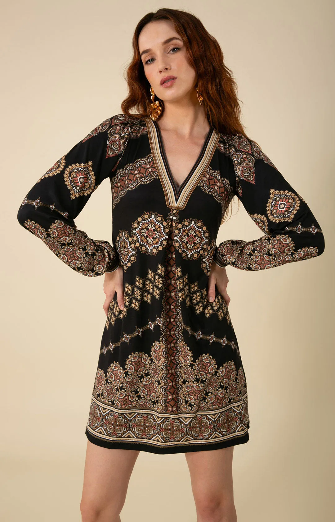 Chloe Jersey Dress Beaded sold by Hale Bob