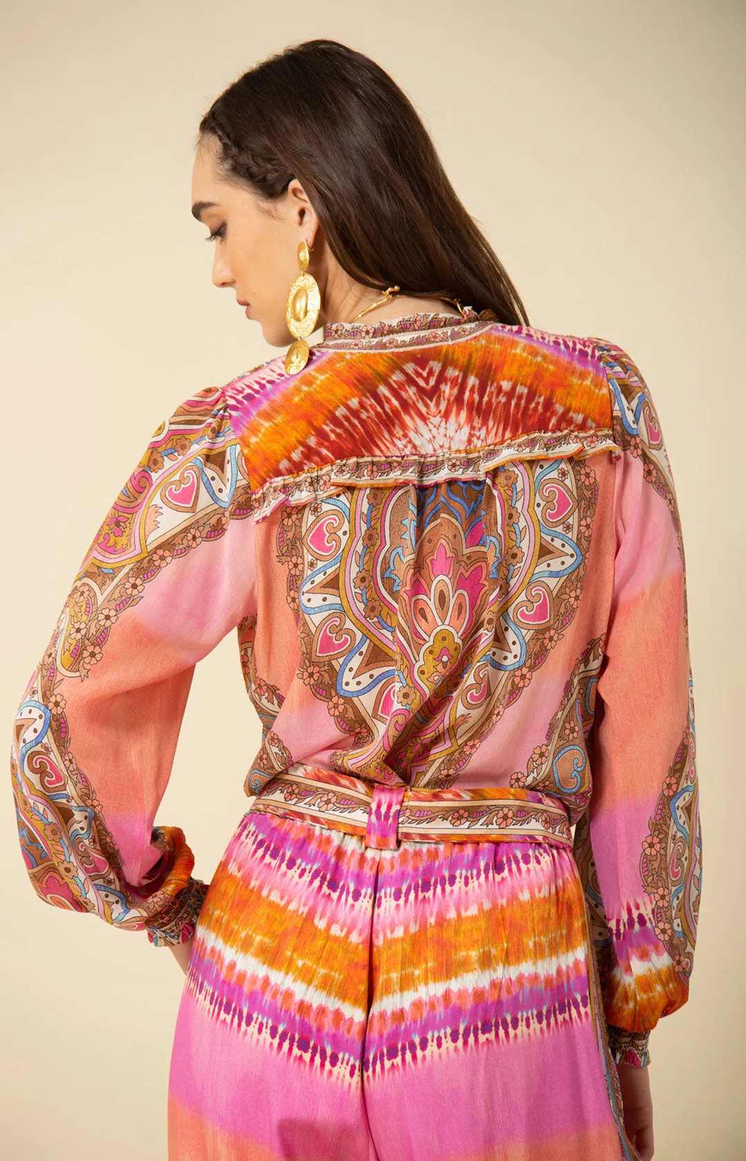 Natalia Silk Top sold by Hale Bob product image thumbnail 2