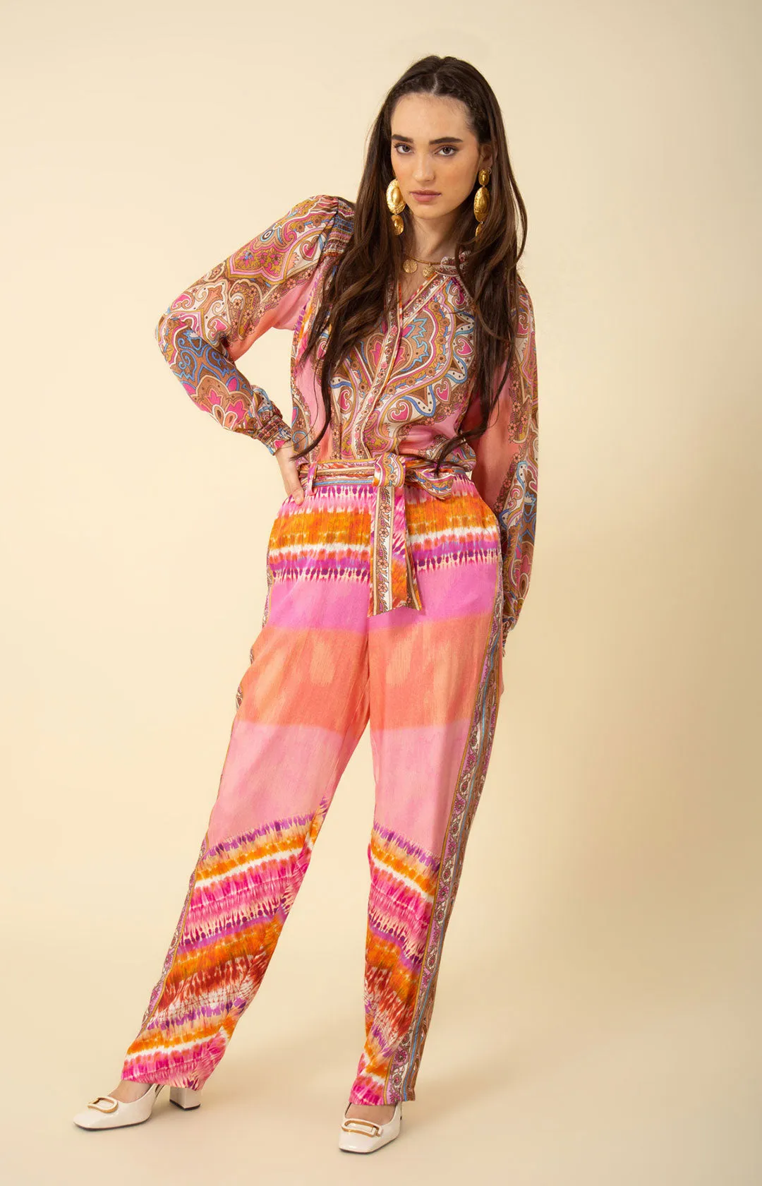 Natalia Silk Top sold by Hale Bob product image thumbnail 3