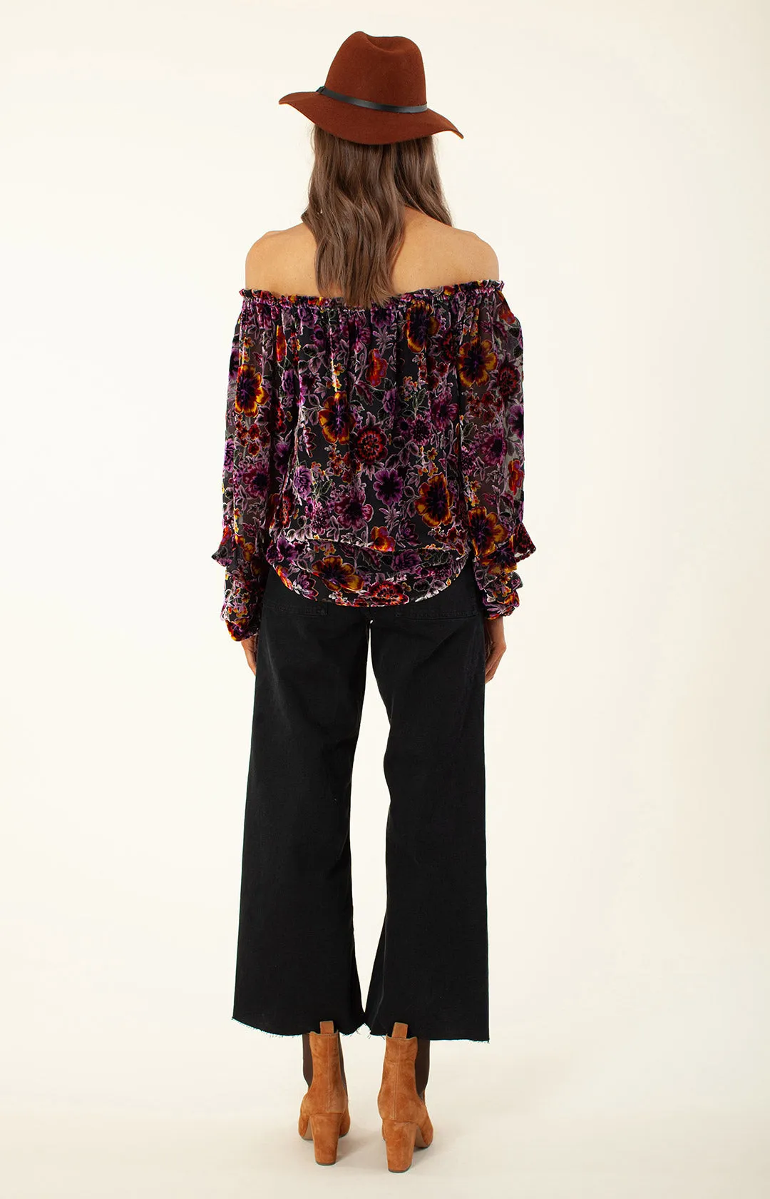 Magdelena Off Shoulder Top sold by Hale Bob product image thumbnail 3