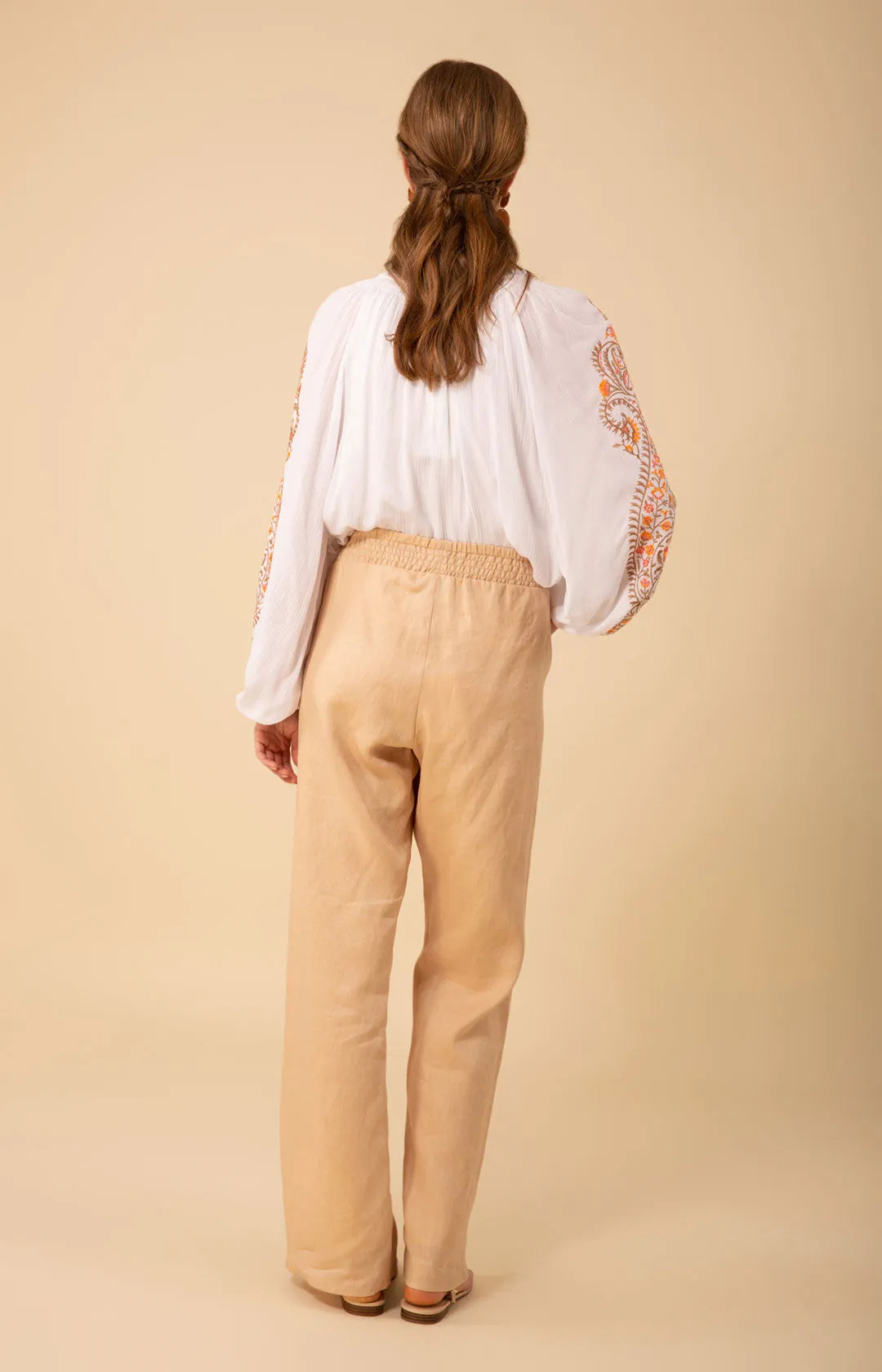 Emersyn Solid Linen Pant sold by Hale Bob product image thumbnail 2