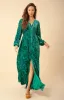 Alice Solid Silk Maxi Dress sold by Hale Bob