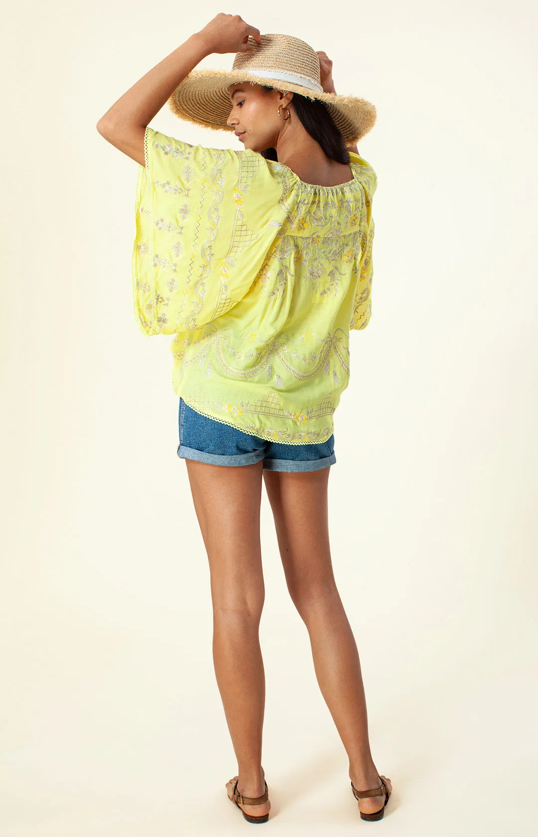 Arienne Embroidered Top sold by Hale Bob product image thumbnail 4