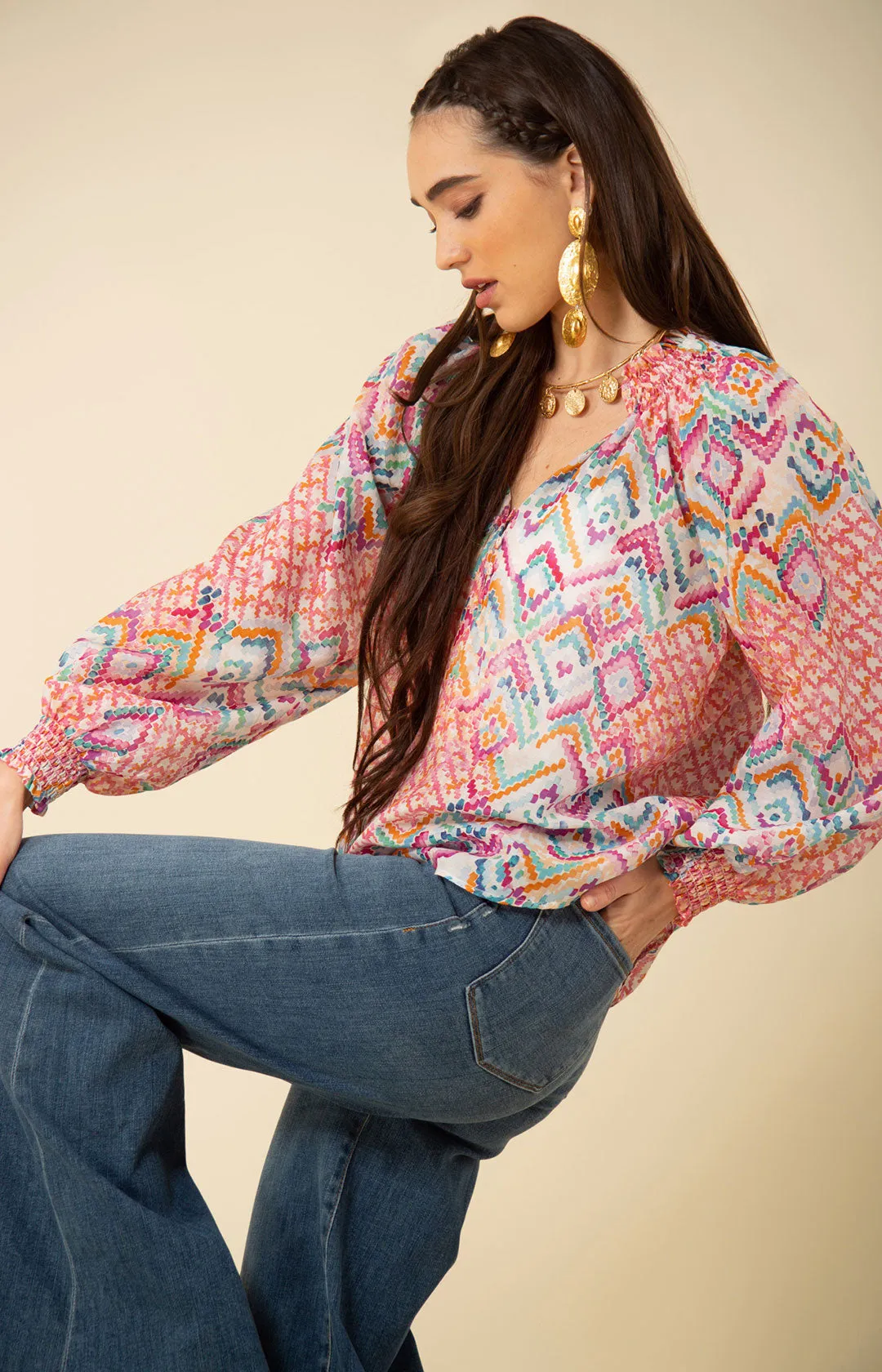 Lyla Top sold by Hale Bob product image thumbnail 4