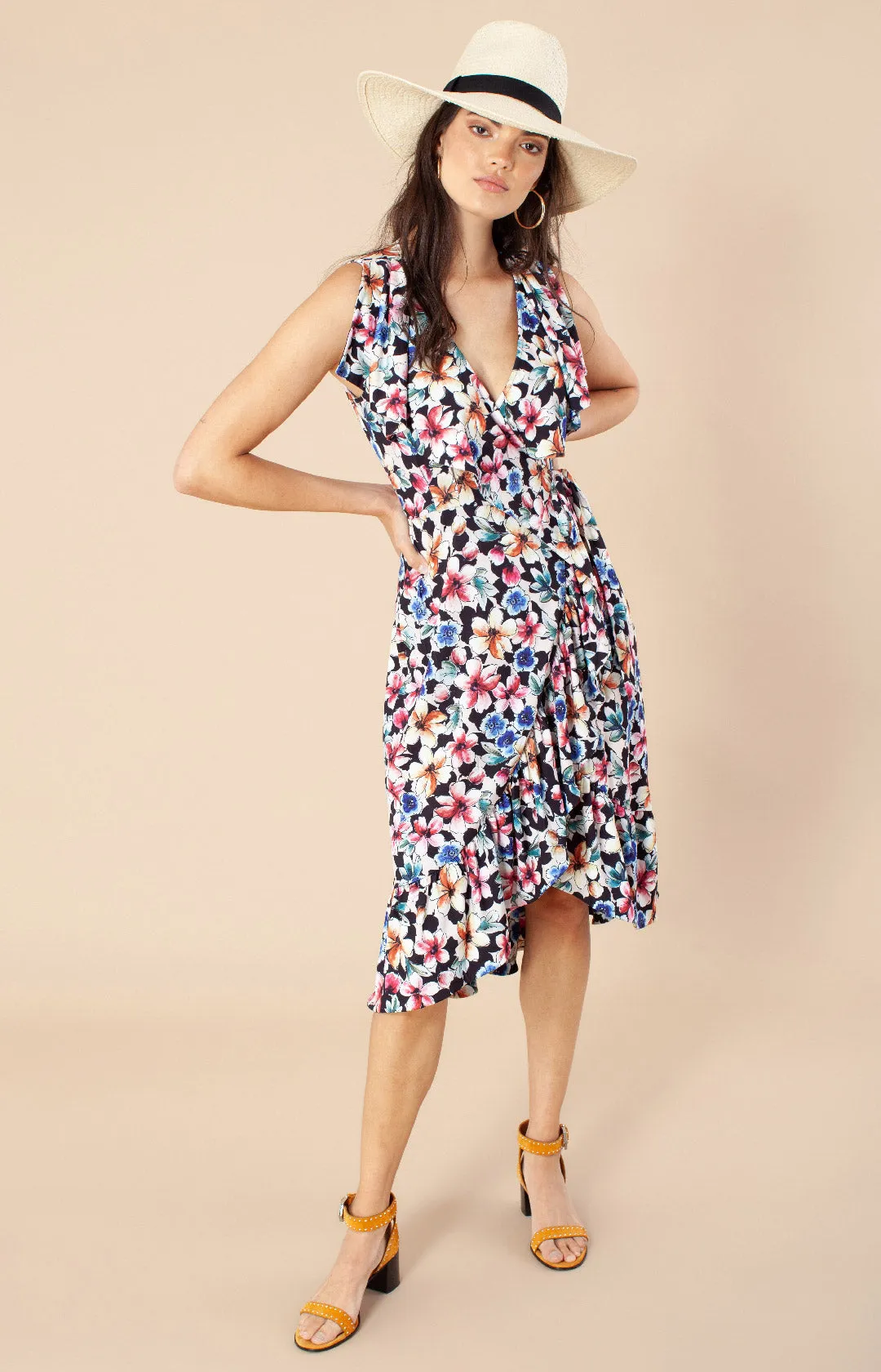 Chra Jersey Print Dress sold by Hale Bob product image thumbnail 3