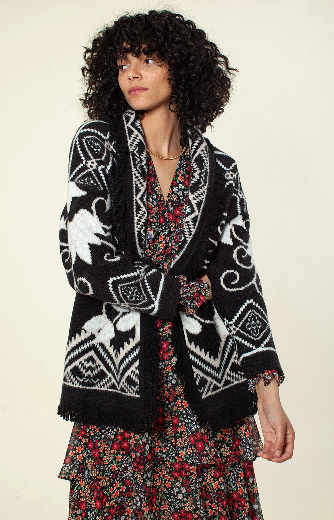 Romina Jacquard Sweater sold by Hale Bob product image thumbnail 5