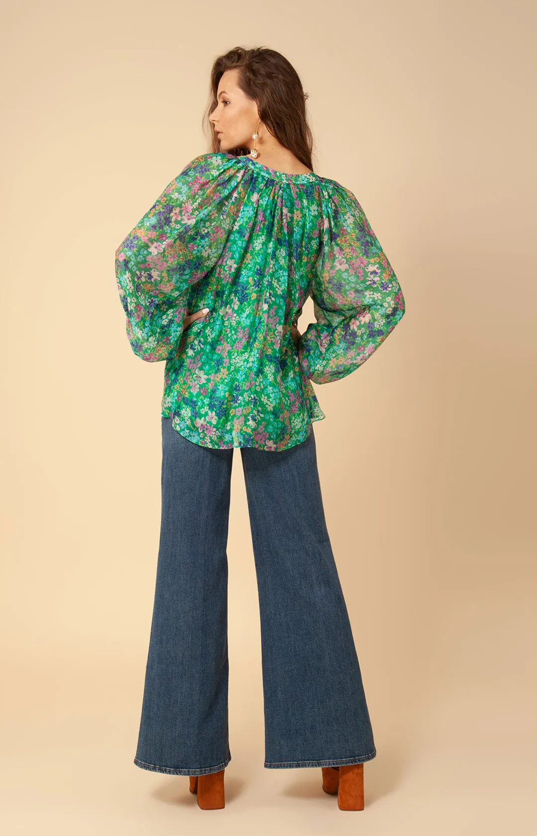 Hailey Chiffon Top sold by Hale Bob product image thumbnail 2