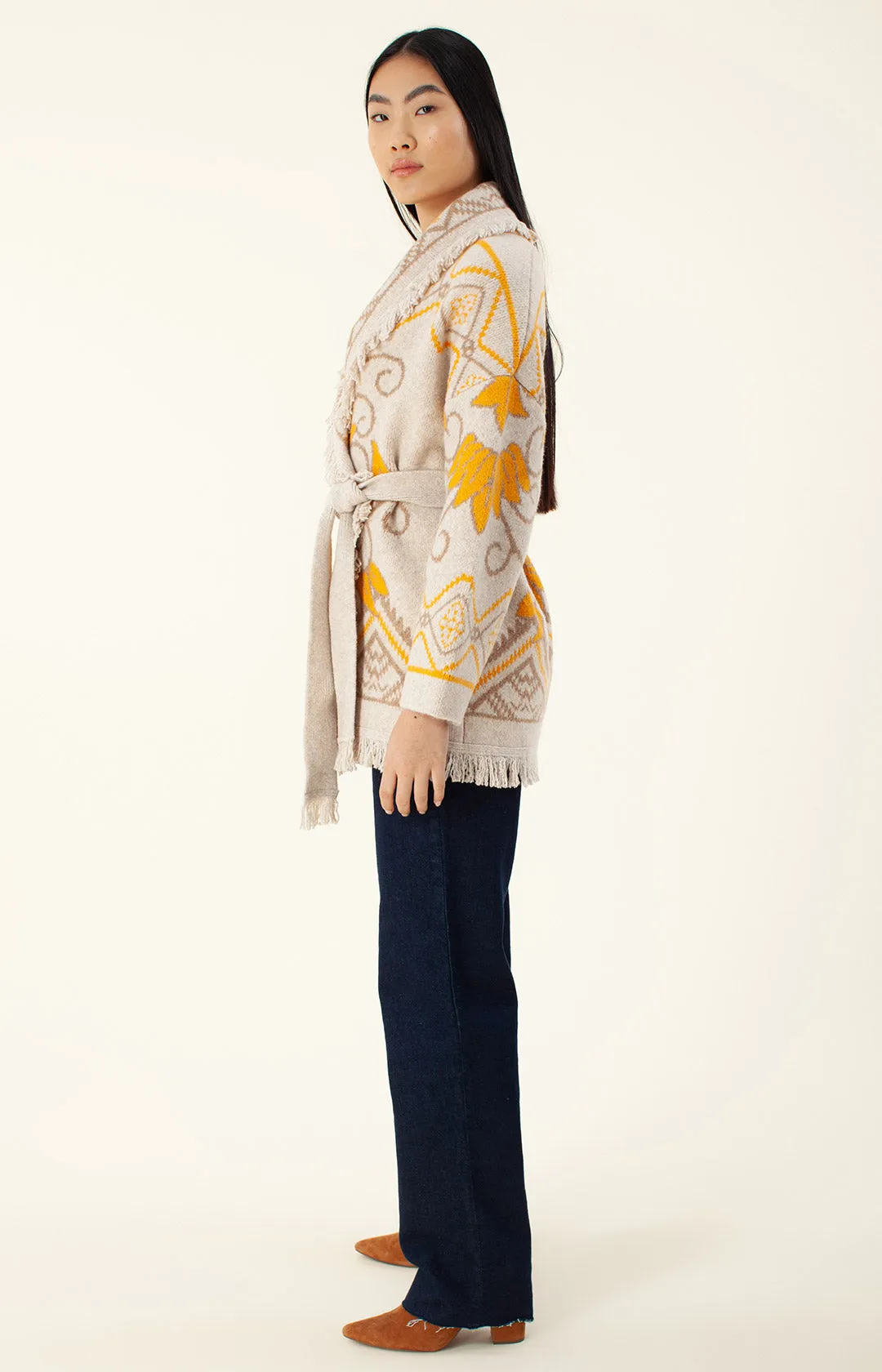 Romina Jacquard Sweater sold by Hale Bob product image thumbnail 3