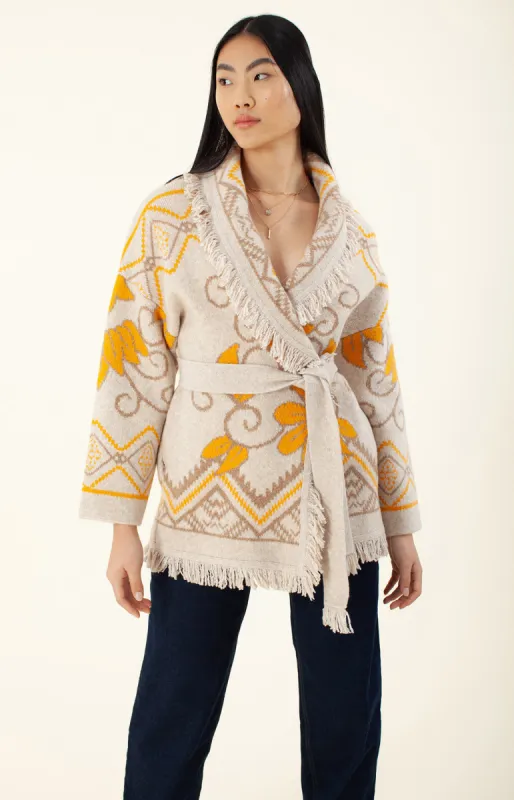 Romina Jacquard Sweater sold by Hale Bob