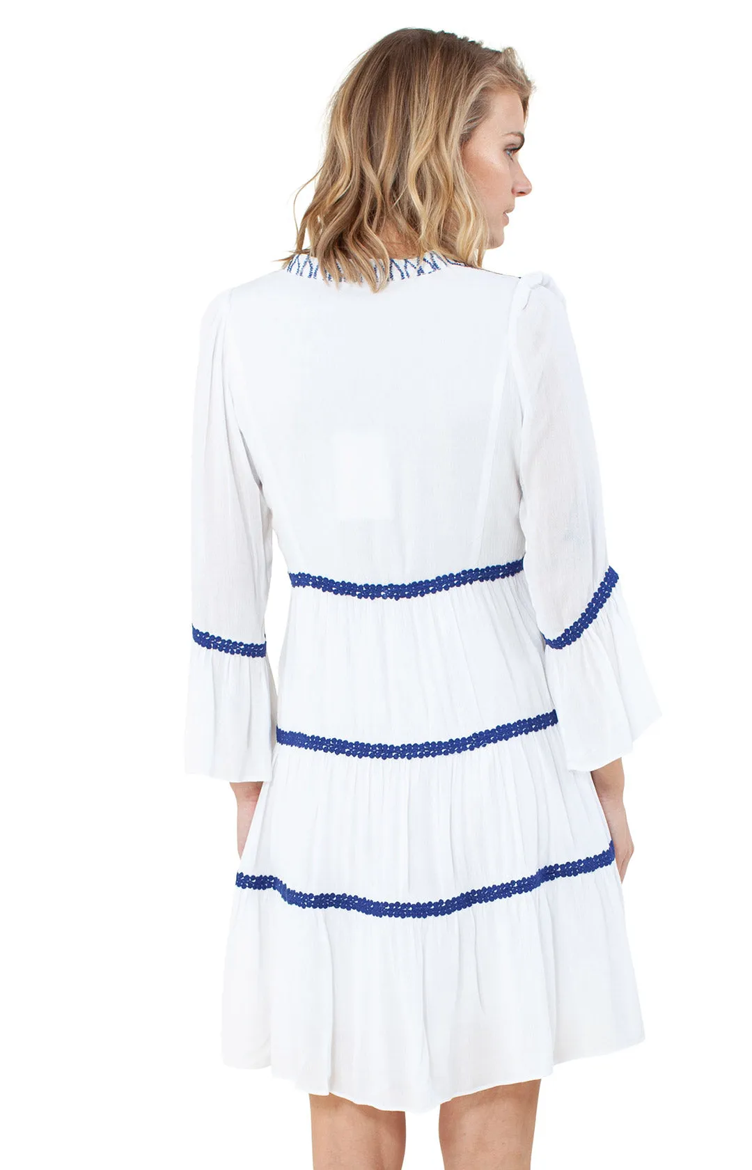 Celeste Embroidered Dress sold by Hale Bob product image thumbnail 4