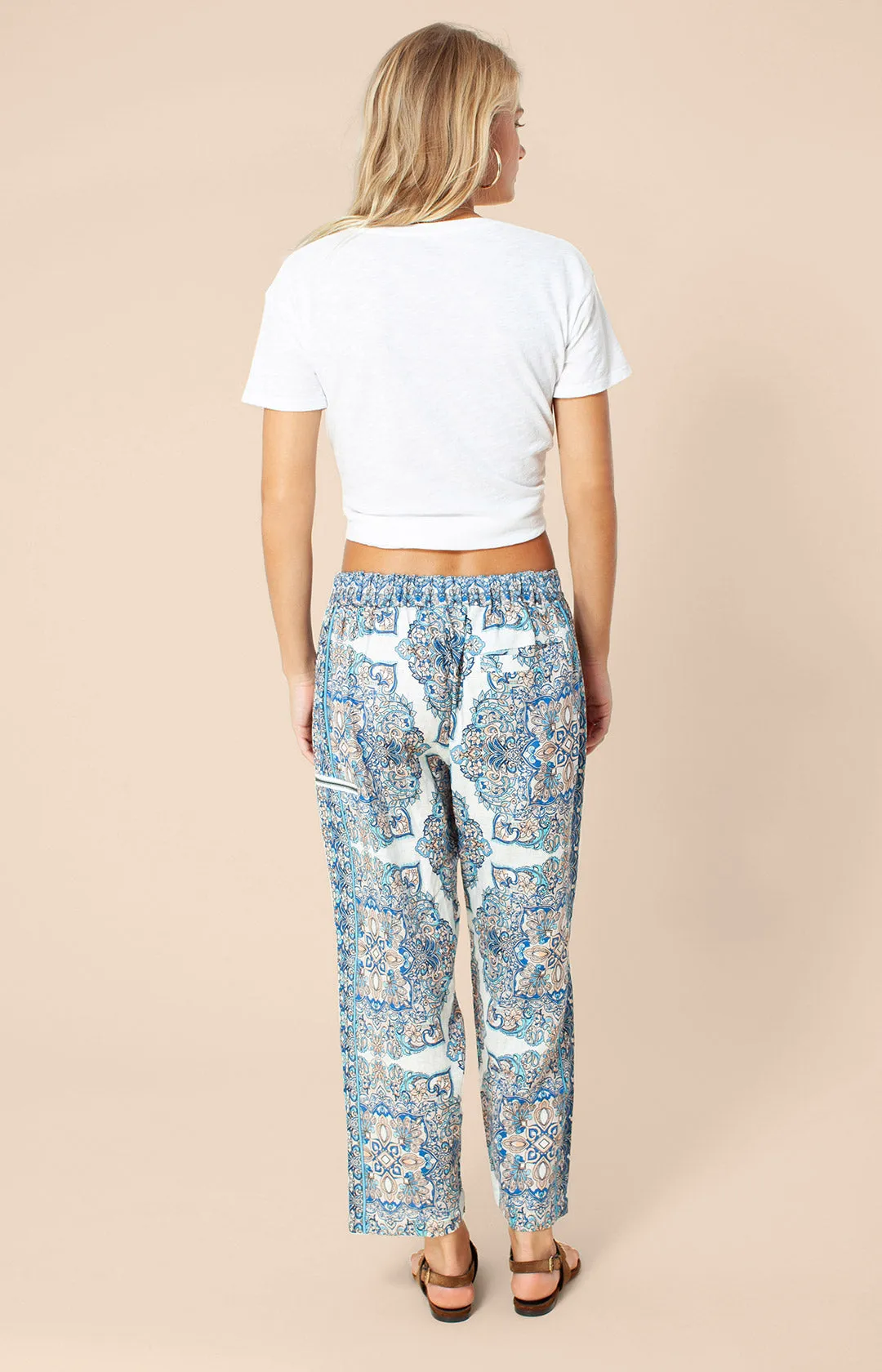 Zazie Linen Pant sold by Hale Bob product image thumbnail 4