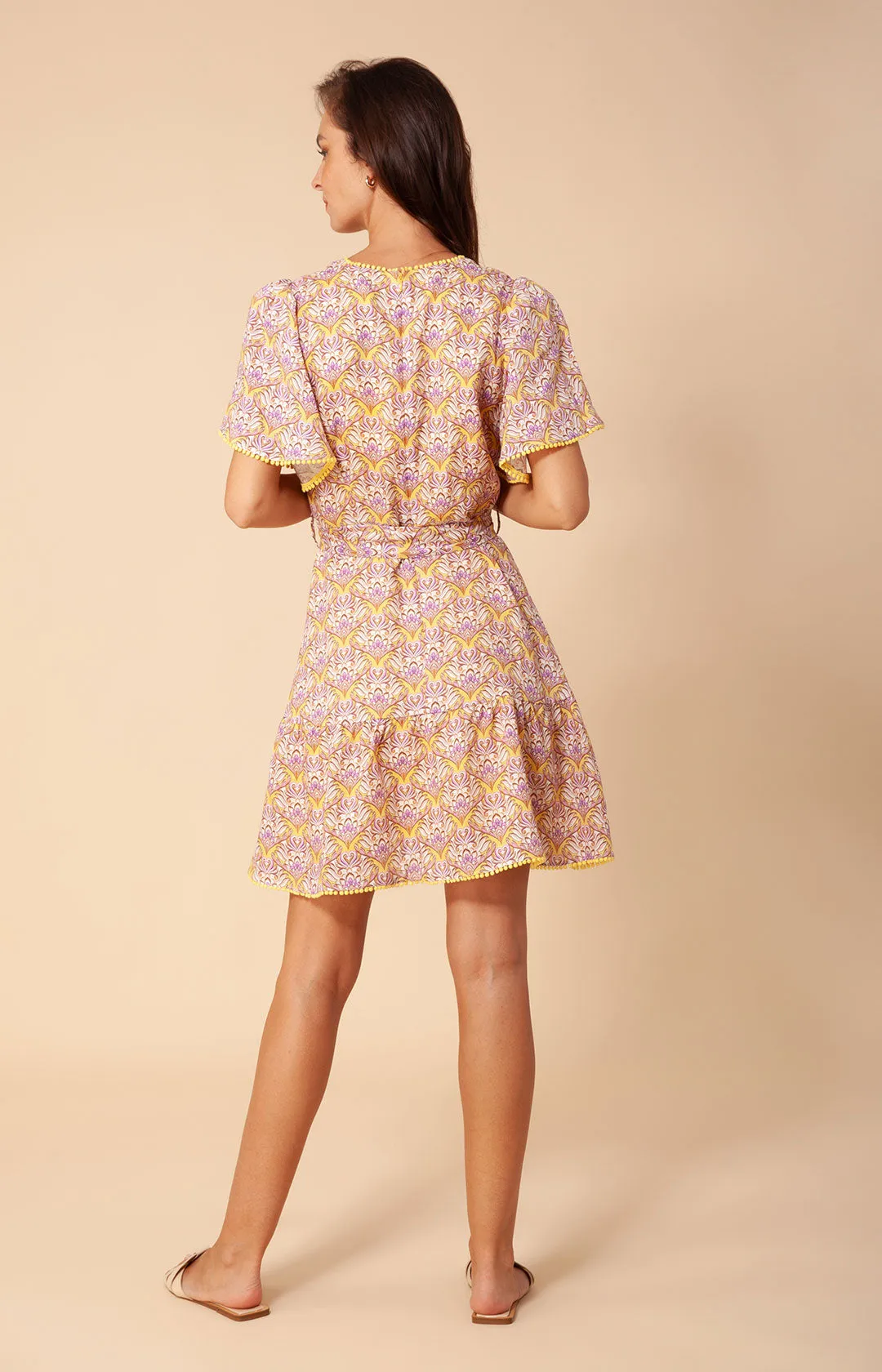 Lulie Linen Dress sold by Hale Bob product image thumbnail 3