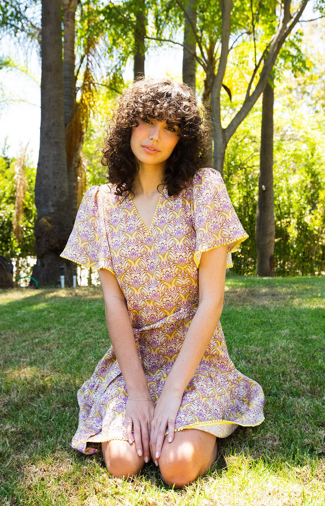 Lulie Linen Dress sold by Hale Bob product image thumbnail 5