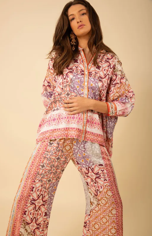 Alayah Oversized Scarf Top sold by Hale Bob