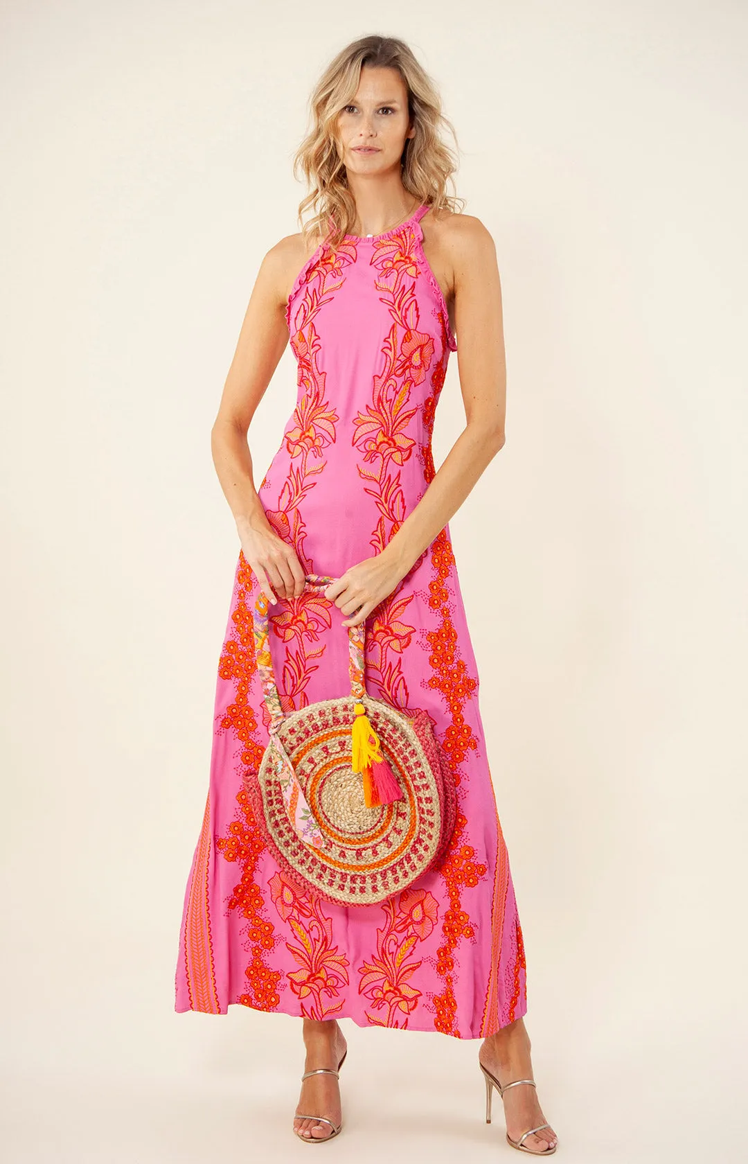 Luciana Embroidered Maxi sold by Hale Bob product image thumbnail 5
