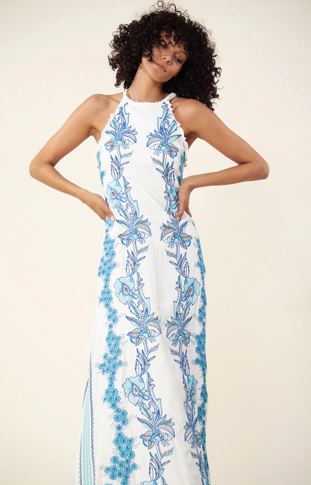 Luciana Embroidered Maxi sold by Hale Bob product image thumbnail 3