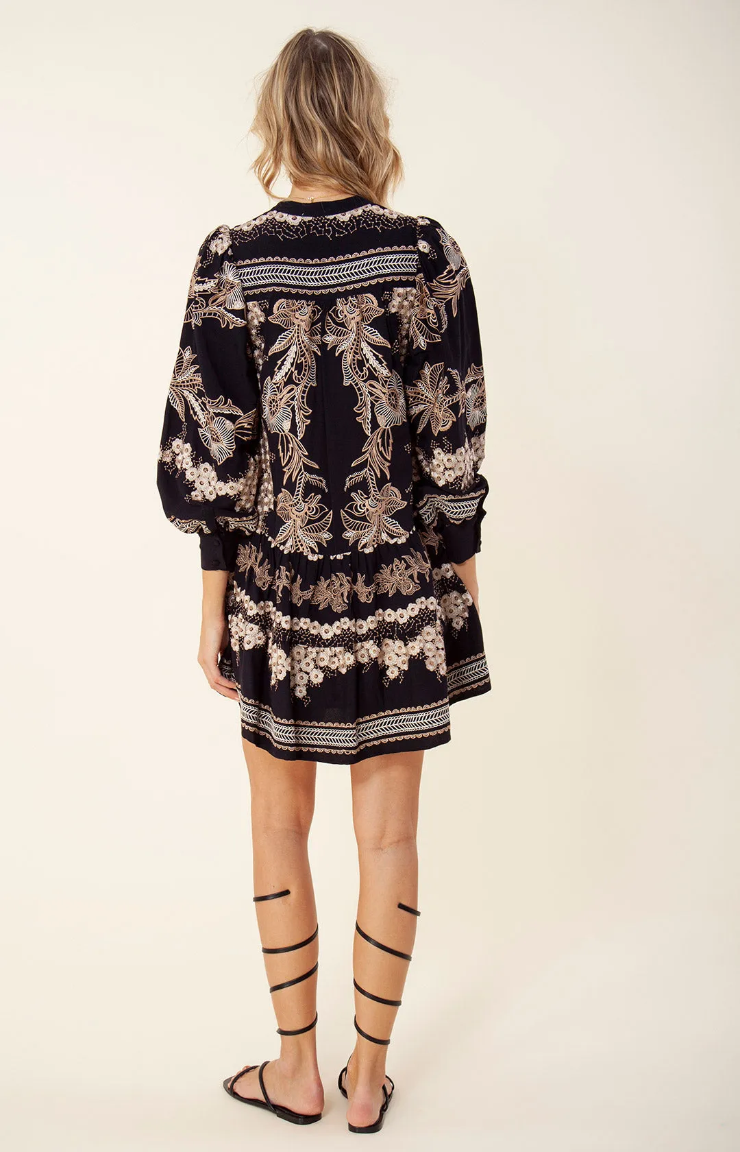 Janina Embroidered Dress sold by Hale Bob product image thumbnail 2