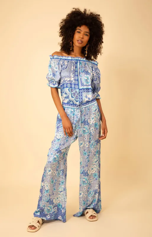 Raegan Washed Charmeuse Pant sold by Hale Bob
