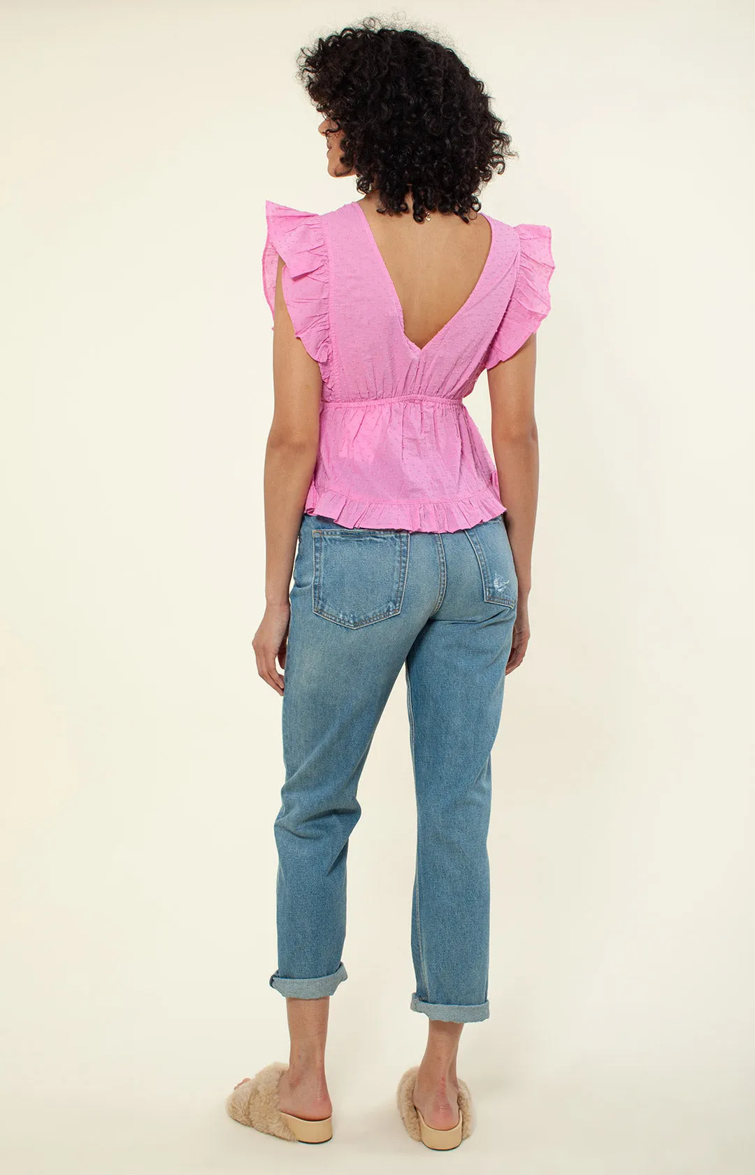 Cadana Solid Cropped Top sold by Hale Bob product image thumbnail 2
